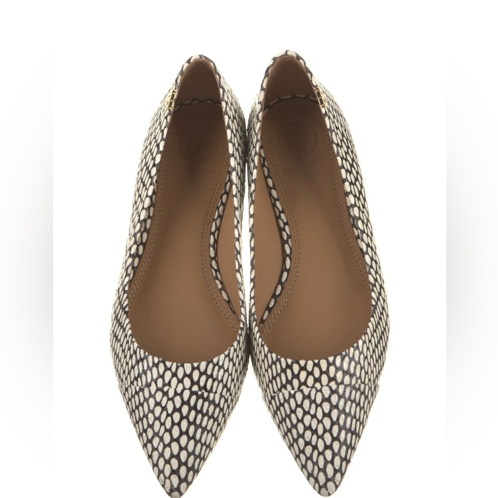 Authentic Tory Burch Snakeskin Flats